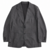 Heathered Charcoal Grey Relaxed Blazer